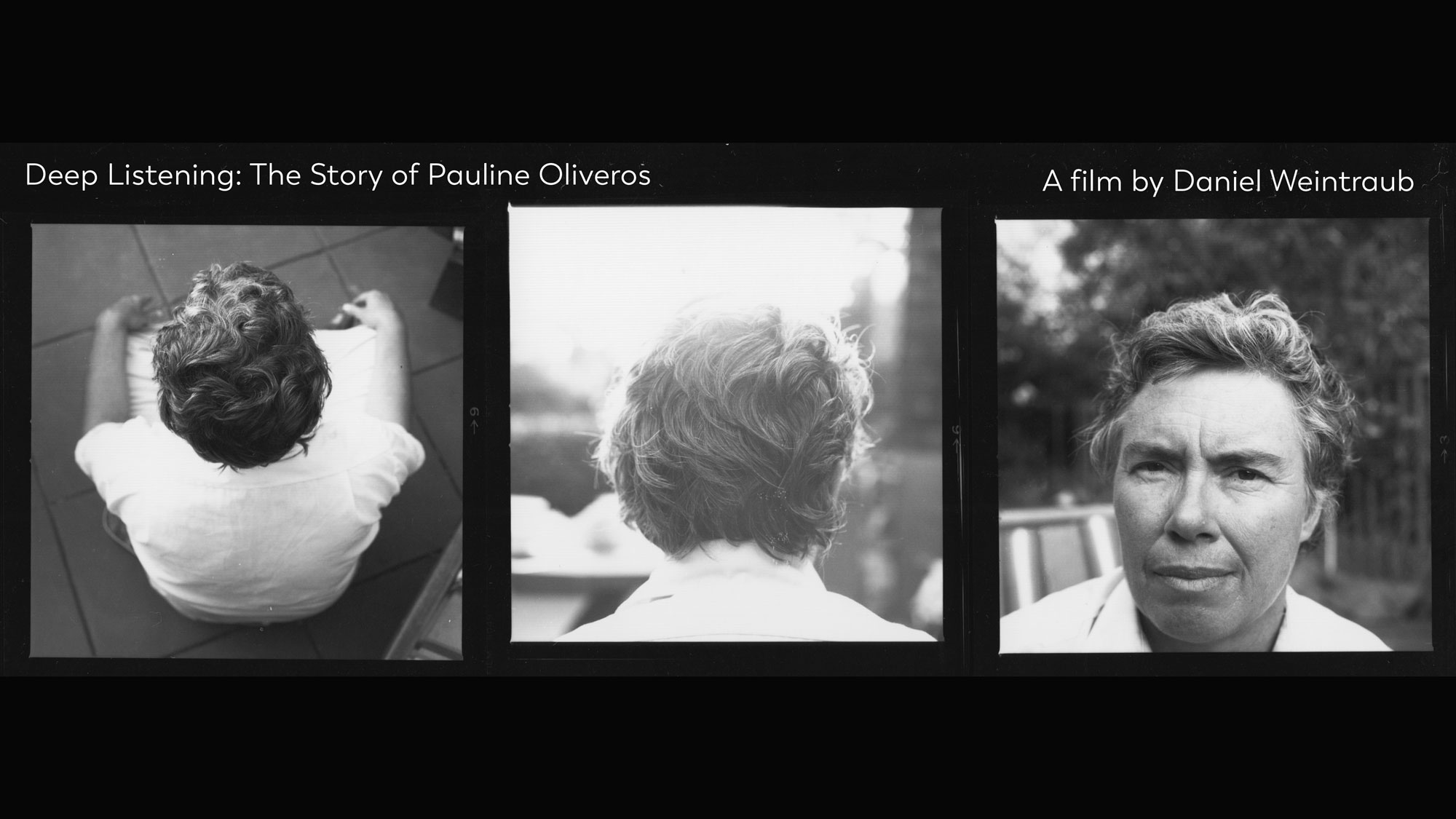 Pauline Oliveros triptych 