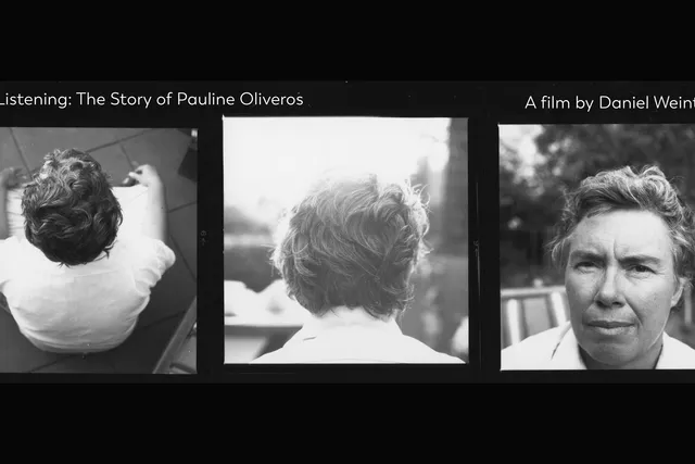 Pauline Oliveros triptych